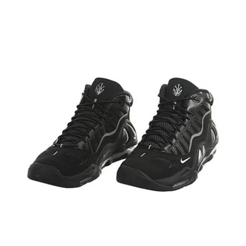 Nike Air Max Uptempo 97 Black Metallic Silver 2010-2