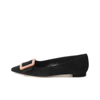 MANOLO BLAHNIK Casual Single Shoes Women's Black