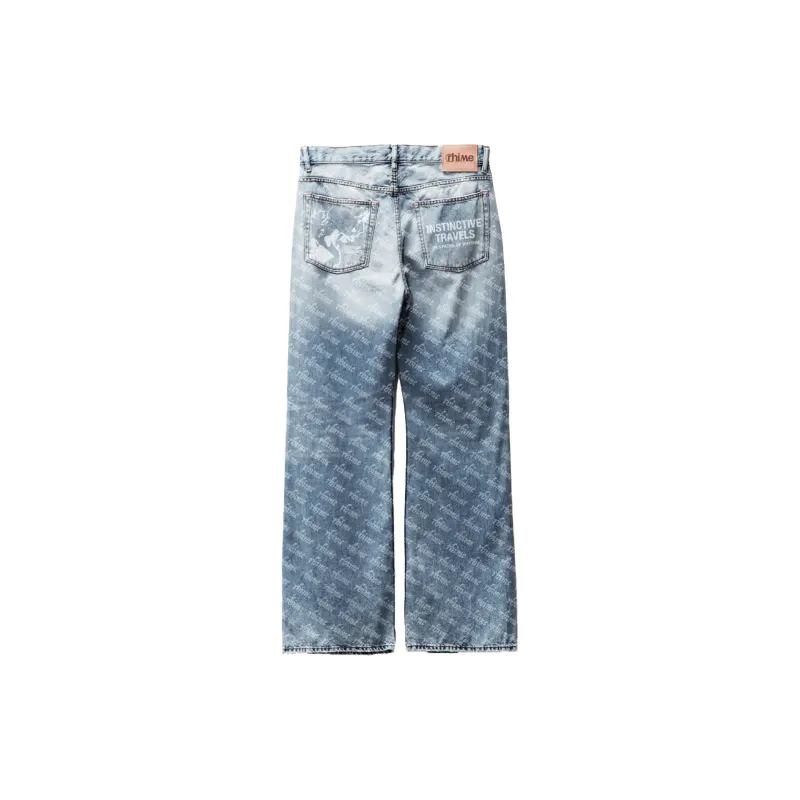 RHIME USA Jeans Unisex Blue-1