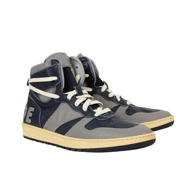 RHUDE Rhecess High 'Georgetown Grey Navy'-3