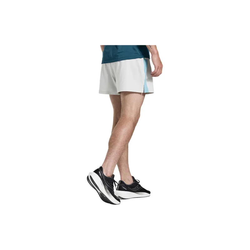 Saucony Outpace 3' Short Casual Shorts Men's White-1
