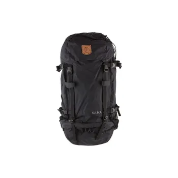 Fjallraven Polyester Blended With Viscose Backpack Regular Men's Black