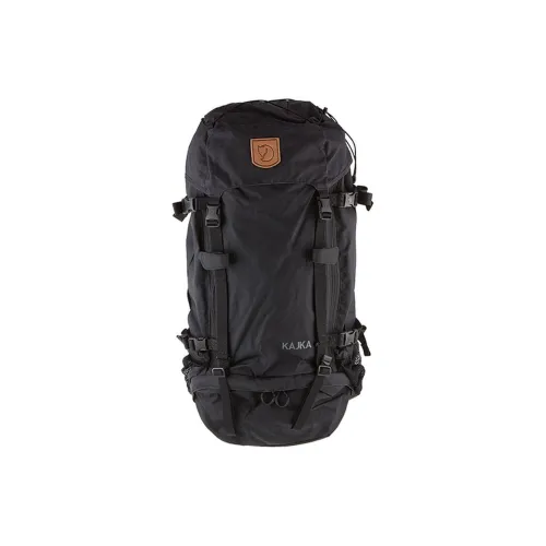 Fjallraven Polyester Blended With Viscose Backpack Regular Men's Black