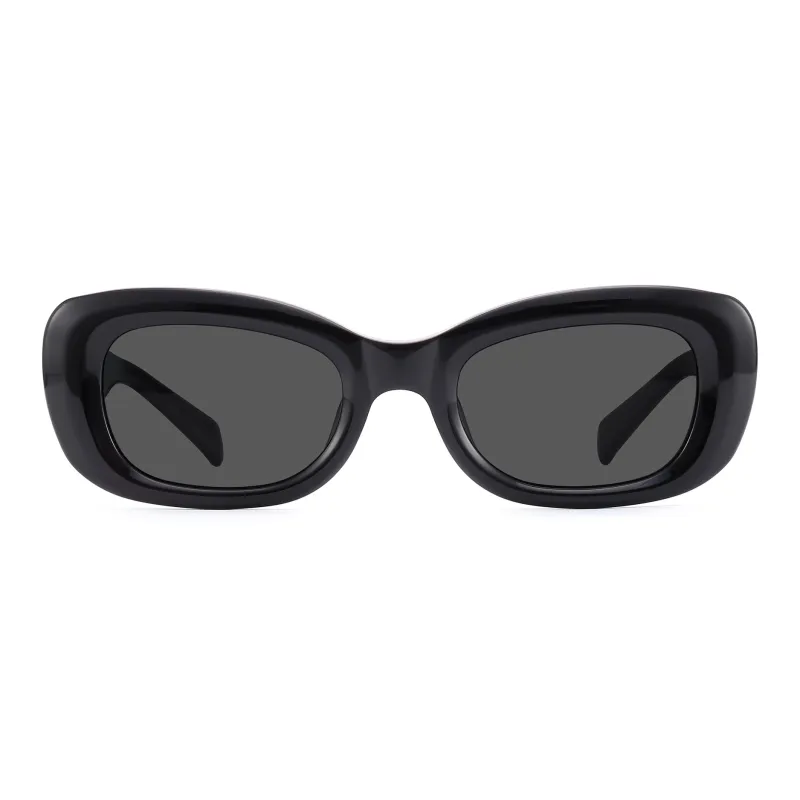 SUYAN Plate Frame Irregular Shape Sunglasses Unisex-7