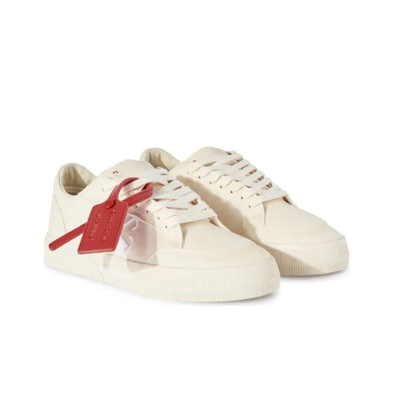 OFF WHITE New Vulc Low Beige White Women's-1