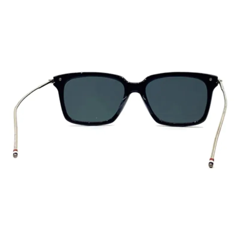 THOM BROWNE· Titanium Acetate Square Sunglasses Unisex Black-3