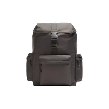 ZARA Polyester Backpack Regular Men's Gray