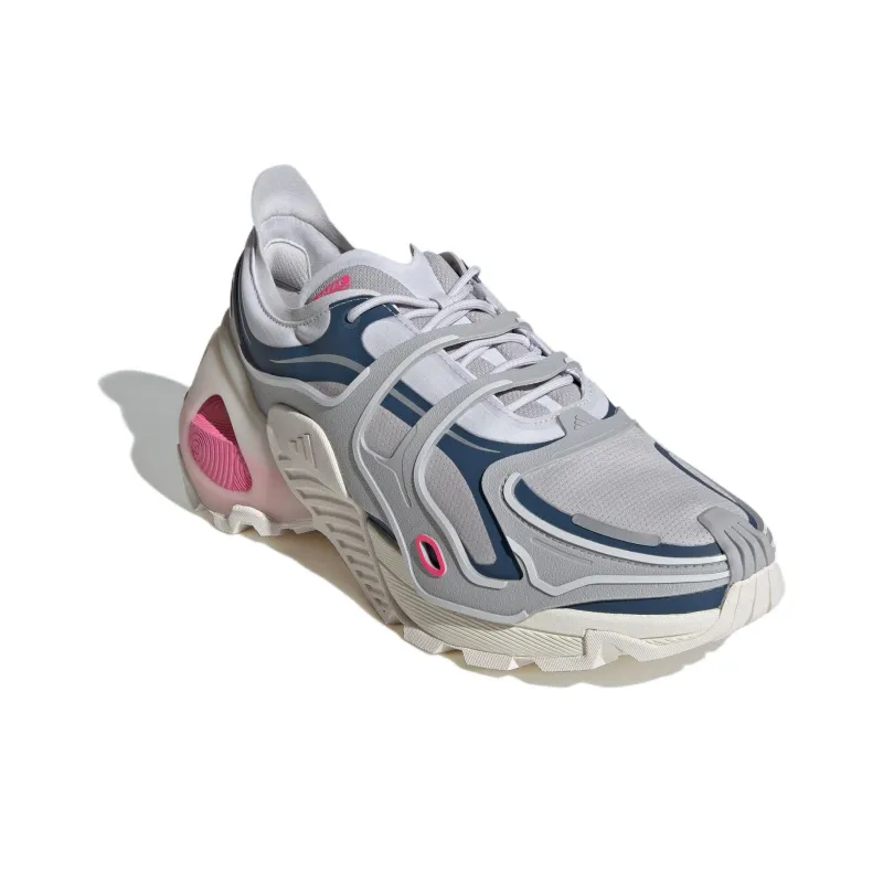 Adidas Coverage Low Top Casual Running Shoes Unisex Gray Pink-2