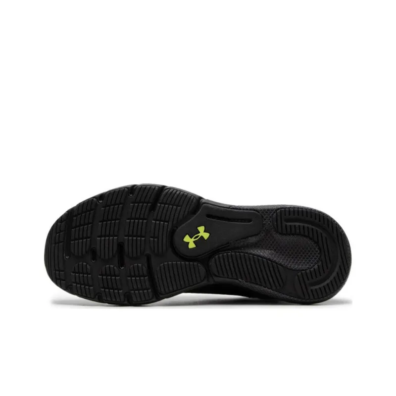 Under Armour HOVR Turbulence 2 Cushioning Wear Resistant Low Top Training Running Shoes Men's Black-4