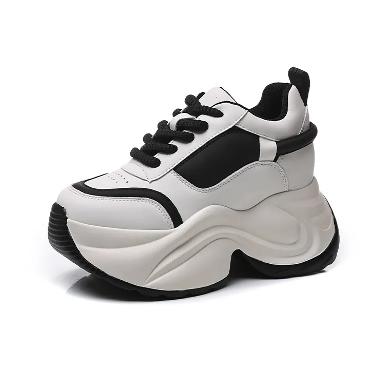 NRDROFFICIAL Warm Cushioning Wear-Resistant Lightweight Breathable Slip-Resistant Low-Top Chunky Sneakers Women's-11