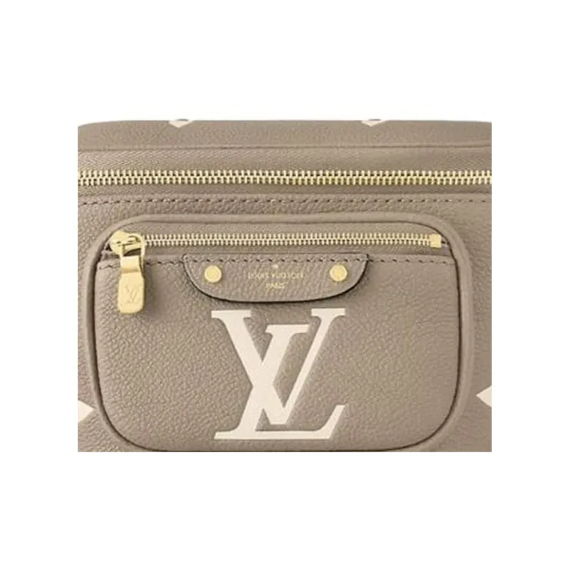 LOUIS VUITTON Mini Bumbag Tourterelle Beige/Cream-4