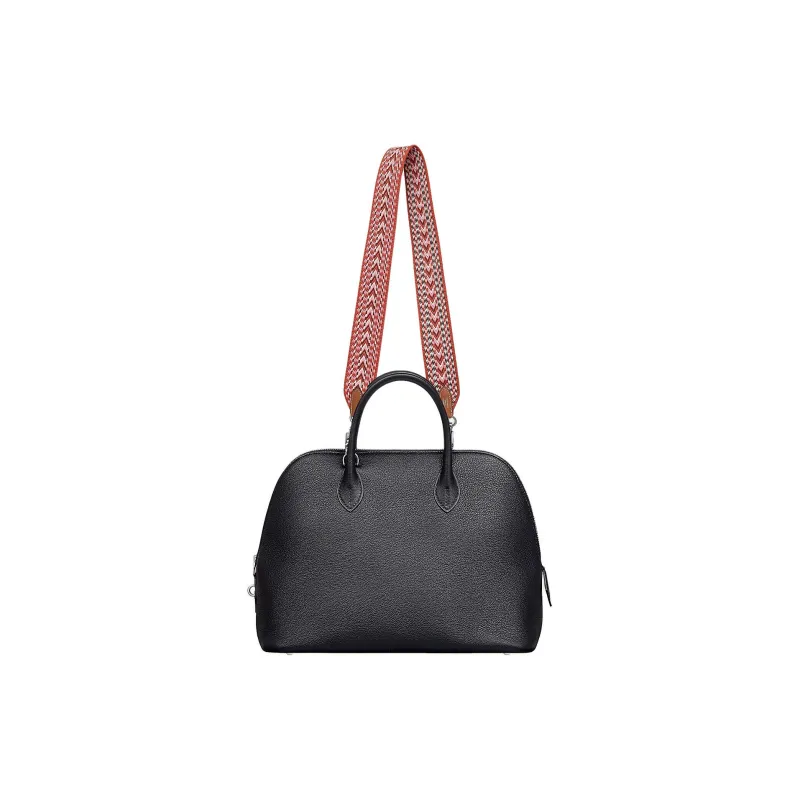 HERMES Allegro Canvas With Swift Calfskin Bag Straps Women's Multicolor-2