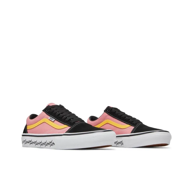 Vans Supreme X Old Skool 'Barbed Wire Pink'-2