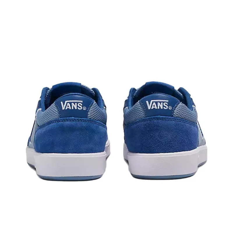 Vans Lowland Comfycush Anti Slip Wear Resistant Low Top Skateboard Shoes Unisex Blue-2