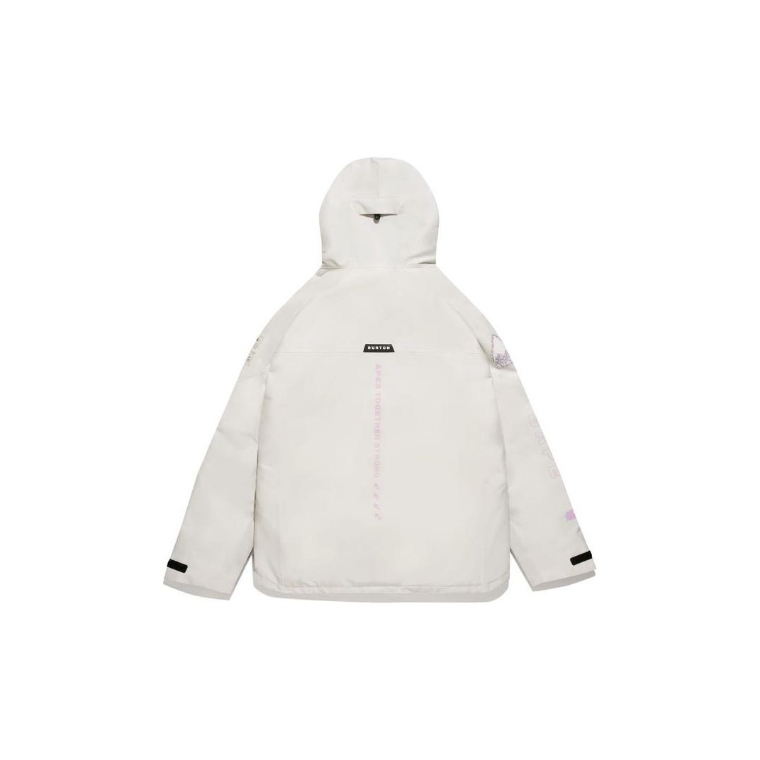 A BATHING APE x BURTON GORE-TEXジャケットホワイト A BATHING APE X Burton GORE-TEX Pillowline Jacket White M