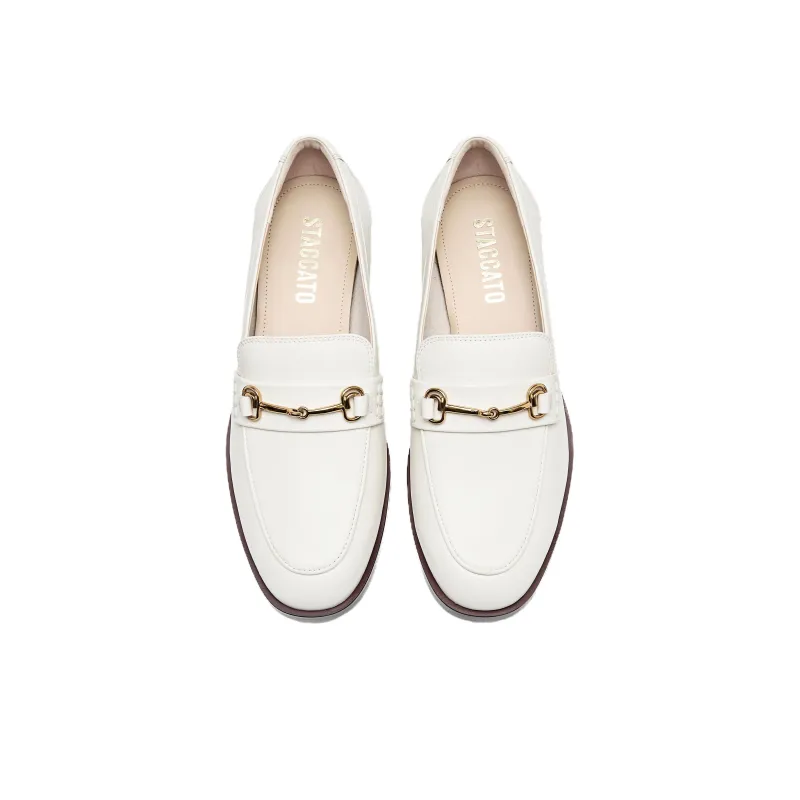 Staccato Loafers Women's Low Top Black/White/Pink-13