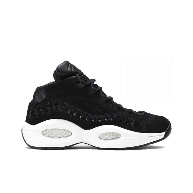 Reebok Question Mid Hall Of Fame Black Braid-1