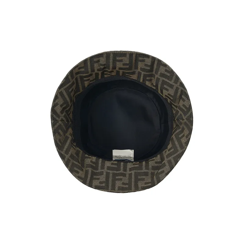 FENDI Polyester, Cotton, Acrylic Bucket Hats Kids' Brown-4
