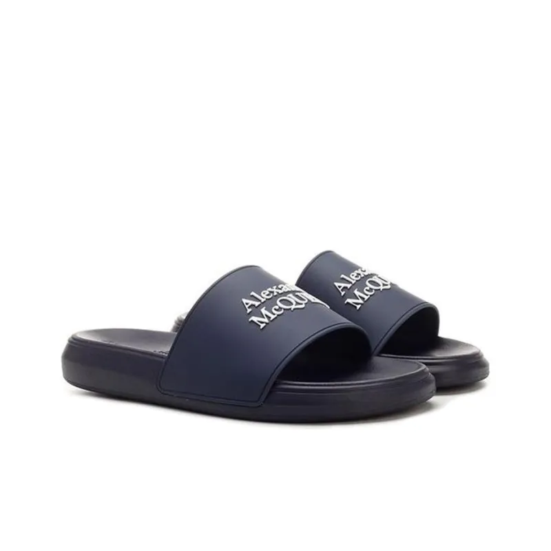 Alexander McQueen Sandal Men's Marine Blue-1