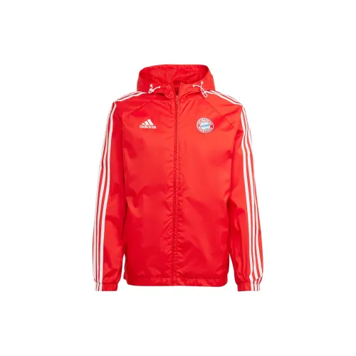 Adidas Trench Coats Men Red