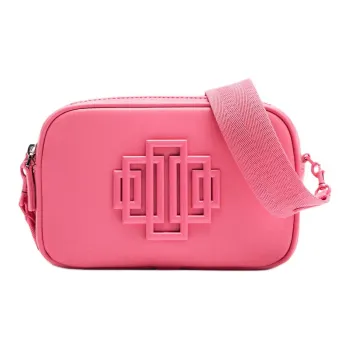 ZARA Polyurethane And Polyester Blend Shoulder Bag Crossbody Bag Women's Pink