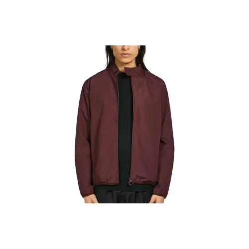 BARBOUR Jackets Men Burgundy