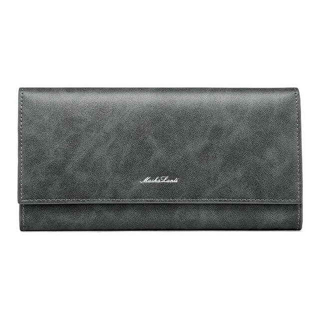MashaLanti Synthetic Leather Wallet Men's Coffee/Smoke Gray-7