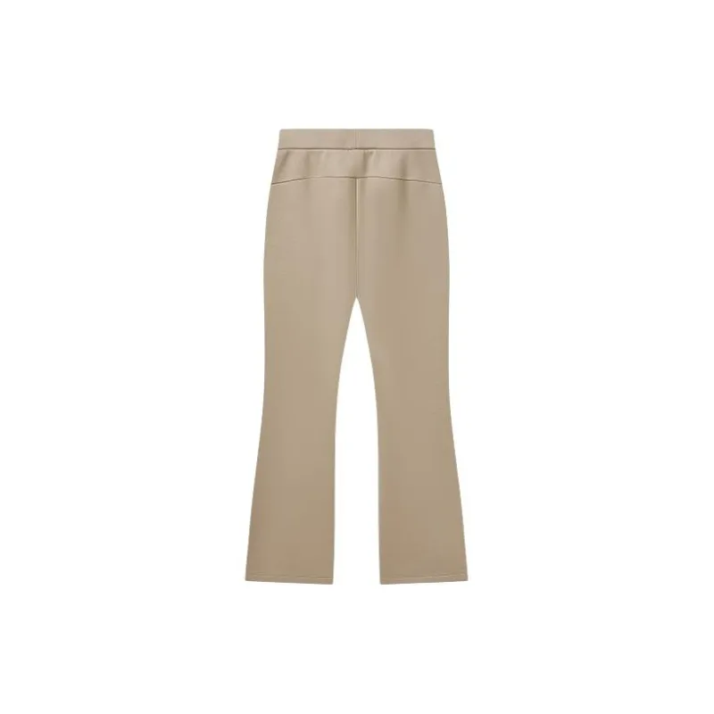 KSWISS Knitted Sweatpants Women's Warm Brown-1