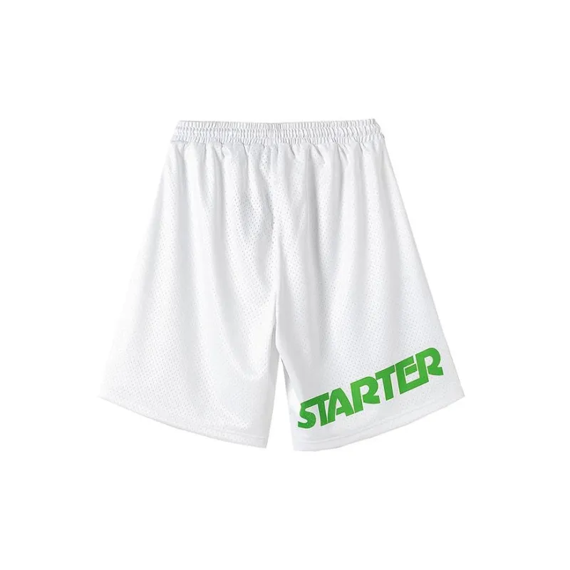 STARTER x DILIUQU LIANMINGKUAN Basketball Shorts Unisex Black-5