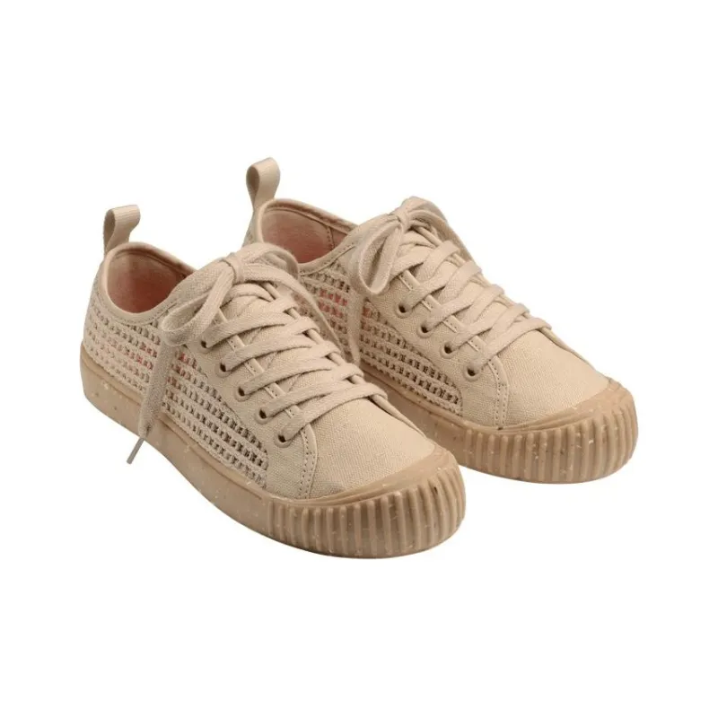 Havaianas Low-Top Skateboard Shoes Women's Beige-2