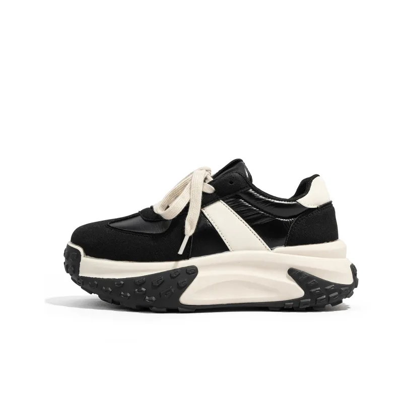 RENBEN Height Increasing Support Low-Top Casual Shoes Women's-0