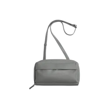 ZARA Polyurethane Wallets Shoulder Bag Crossbody Bag Small Size Men's Green