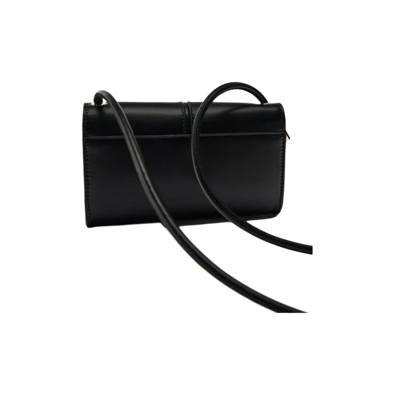 ZARA PU Handbag Shoulder Bag Crossbody Bag Small Size Women's Black-4
