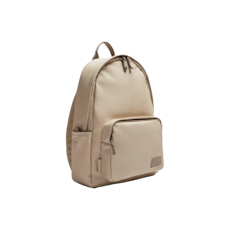 ZARA Polyurethane Backpack Men's Gray White-1