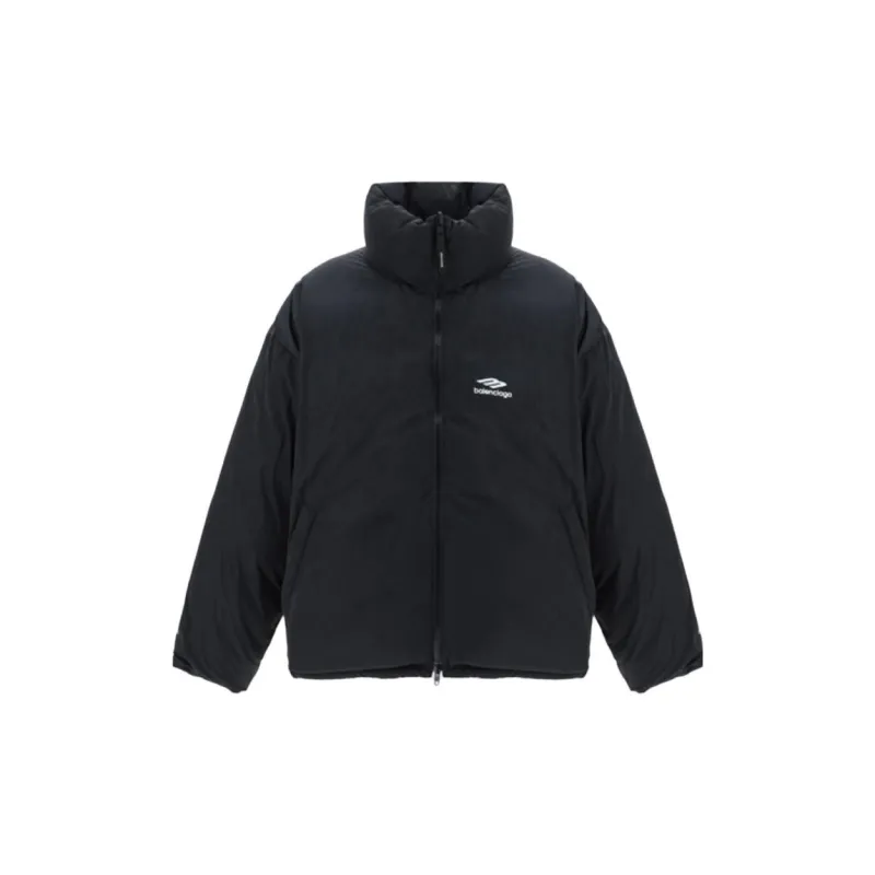 Balenciaga FW23 Puffer Jacket Regular Fit Men's Black-2