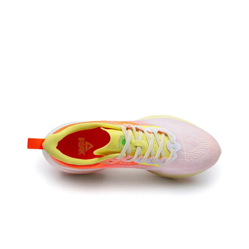PEAK Running Shoes Men Low Top Shiny Orange/Light Yellow-3