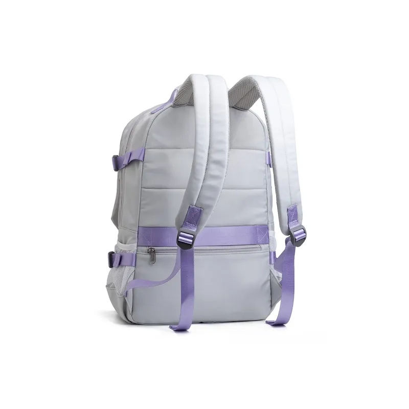 COWBONE Nylon Laptop Backpack Unisex Purple-11