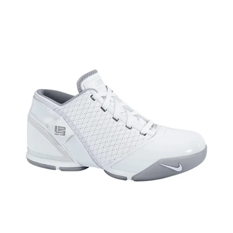 Nike LeBron 5 Low White Metallic Silver-1