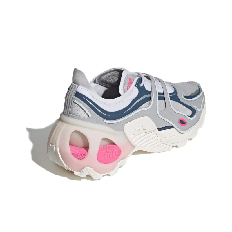 Adidas Coverage Low Top Casual Running Shoes Unisex Gray Pink-3