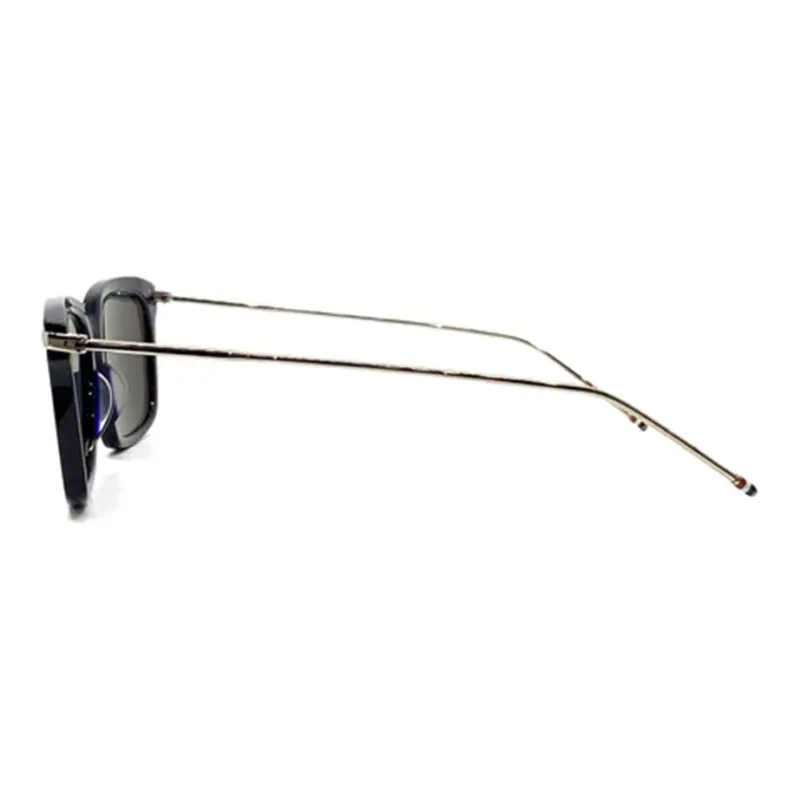 THOM BROWNE· Titanium Acetate Square Sunglasses Unisex Black-4