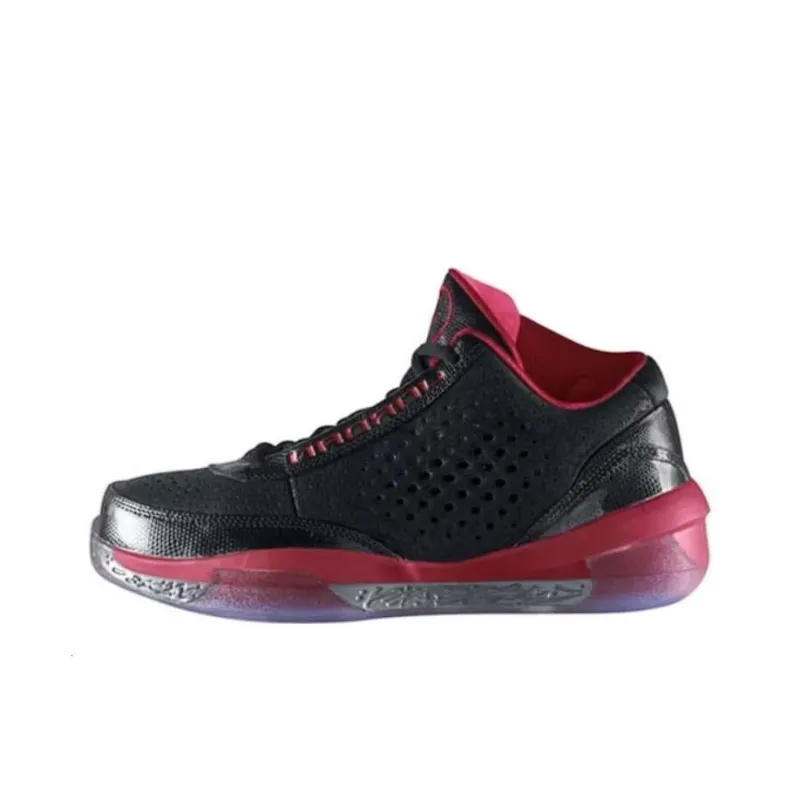 JORDAN 2010 Team Black Red Light Graphite-0