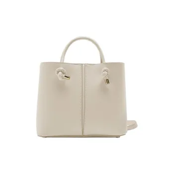 ZARA Polyester Handbag Crossbody Bag Mini Women's Ice White