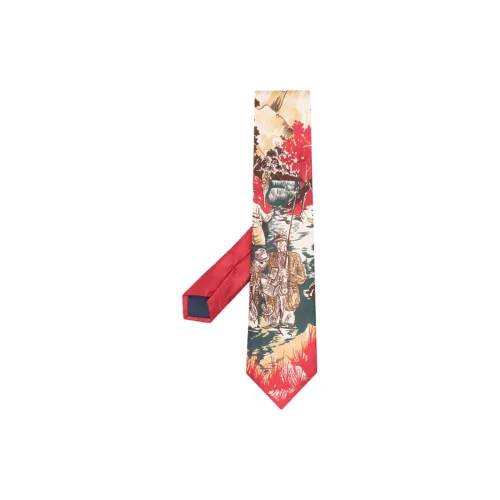 Polo Ralph Lauren Fishing-print Silk Tie