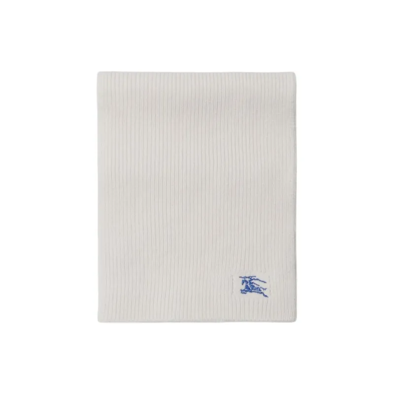 Burberry EKD embroidered Cashmere Scarf-1