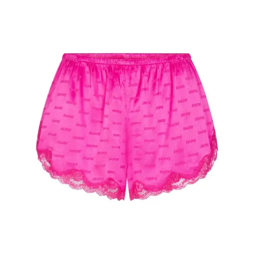 Skims Casual Shorts Women's HOT PINK/Bright Pink