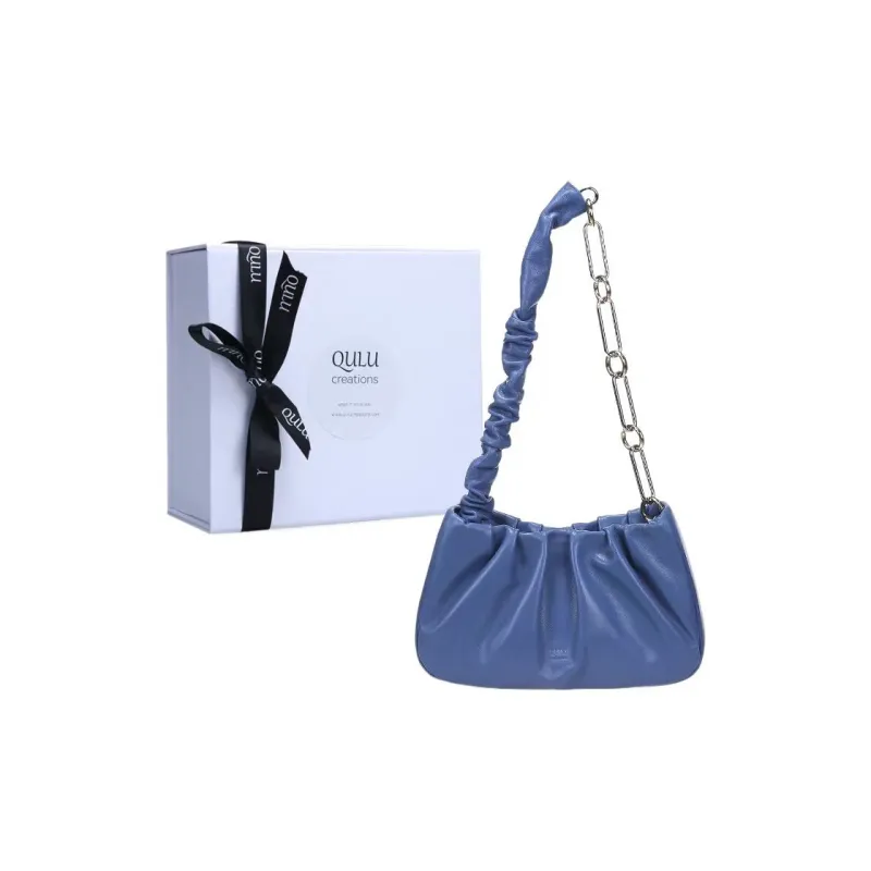 QULU Sheepskin Tofu Bag, Cloud Underarm Handbag, Shoulder Bag Women's Multiple Colors-29