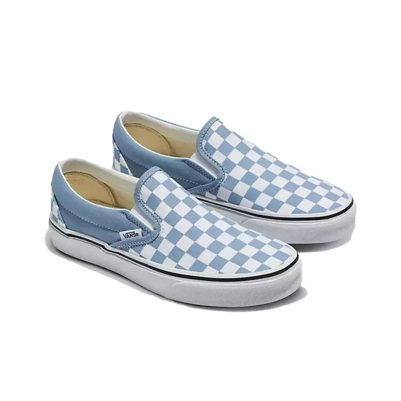 Vans Classic Slip On 'Color Theory Checkerboard Dusty Blue'-1