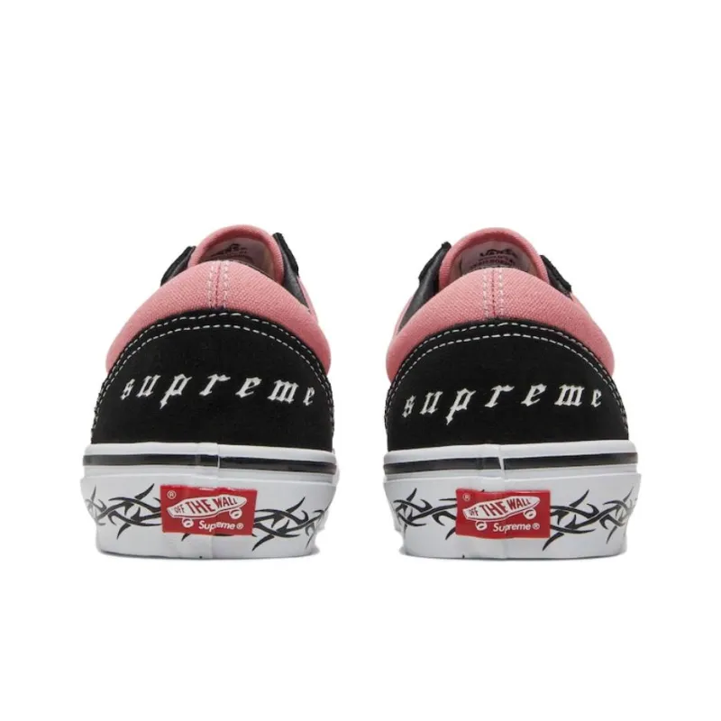 Vans Supreme X Old Skool 'Barbed Wire Pink'-3