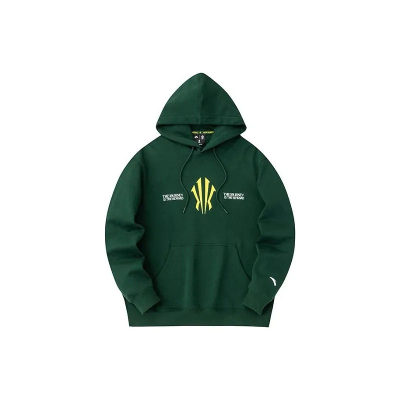 Anta Basketball Collection Sweatshirt Men's Ink Seaweed Green-1