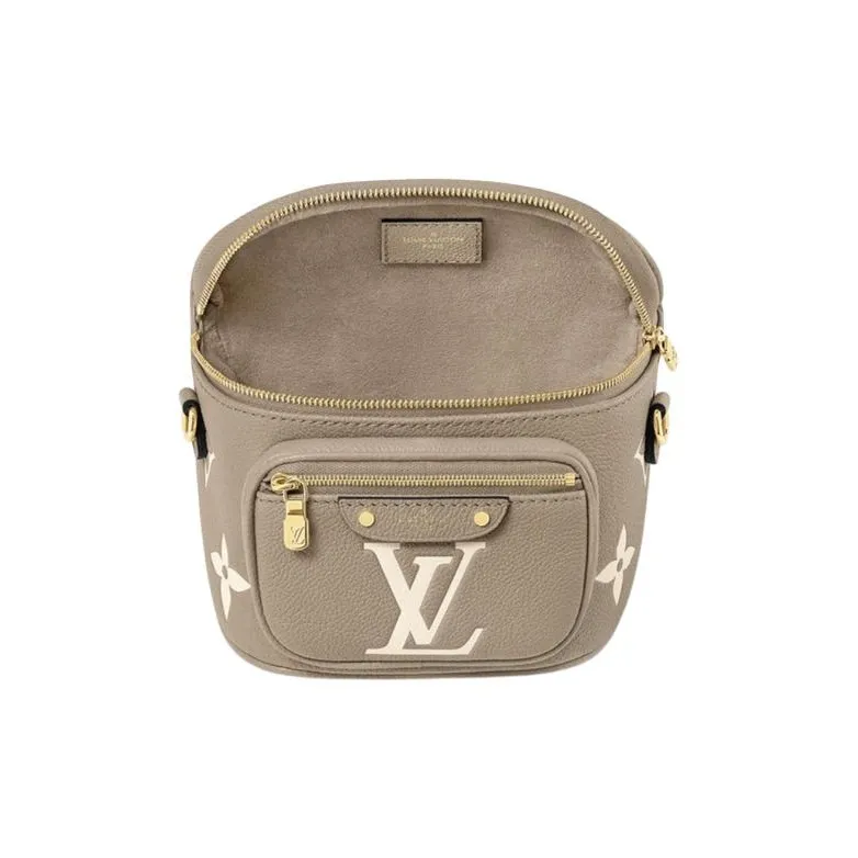 LOUIS VUITTON Mini Bumbag Tourterelle Beige/Cream-3